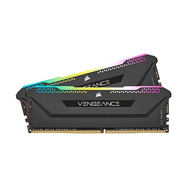 DDR4-3600MHz デスクトップPC用 メモリ VENGANCE RGB PRO SLシリーズ 16GB [8GB×2枚] CMH16GX4M2Z3600C18
