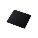 ゲーミングマウスパッド クロス 表面特性コントロール 420×460mm 厚さ3mm ブラック MP-G10BK