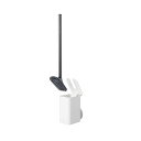 トイレブラシ ホワイト トイレクリーナー トイレ掃除用品 フレックス シュアロック