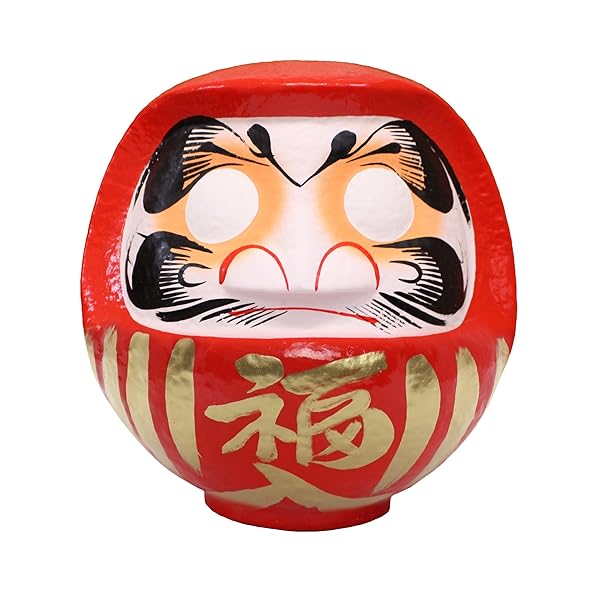 樂天商城 - だるま 福だるま 8号 赤 【家内安全・夫婦円満】 25x21x26cm HKDM-8-RE-2