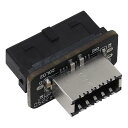 内部USB3.0 - フロントUSB Type-Cヘッダー変換アダプタ USB-025(2)