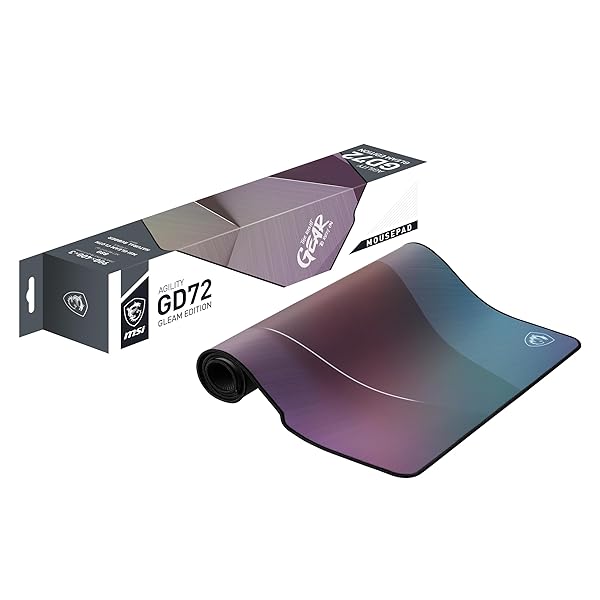 Agility GD72 GLEAM EDITION 光反射特殊加工採用 防水・防汚 ゲーミングマウスパッド Agility GD72 GLEAM EDITION MS683