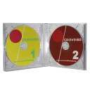 CDケース 日本製17mm厚2枚収納DUOケース クリア 3個 CD/DVD/ブルーレイケースとしても使えるジュエルケース