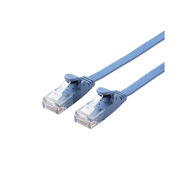 LANケーブル CAT6 15m 爪折れ防止コネクタ スーパーフラット ブルー LD-GF2/BU15