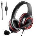 ゲーミングヘッドセット 有線 両耳オーバーヘッド 2m 軽量モデル ブラック HS-G30BK(2)