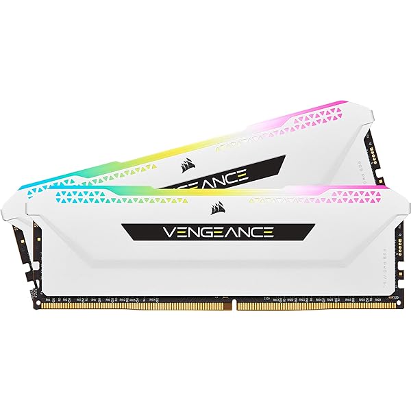 DDR4-3200MHz デスクトップPC用 メモリ VENGANCE RGB PRO SLシリーズ 16GB [8GB×2枚] CMH16GX4M2E3200C16W