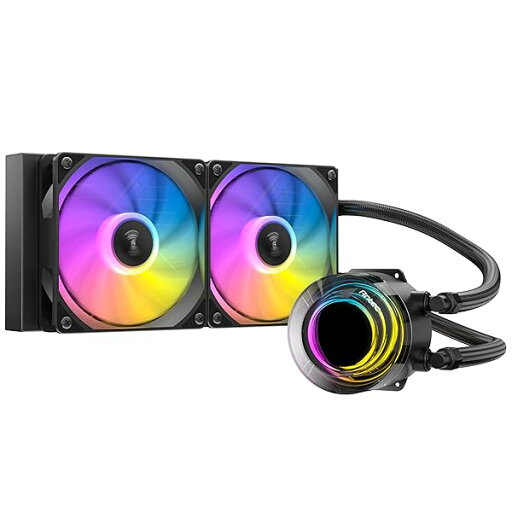 ARGB LEDファン搭載水冷一体型ユニットCPUクーラー Vortex Lum 240 ARGB ARGB LEDファン搭載水冷一体型ユニットCPUクーラー Vortex Lum 240 ARGB