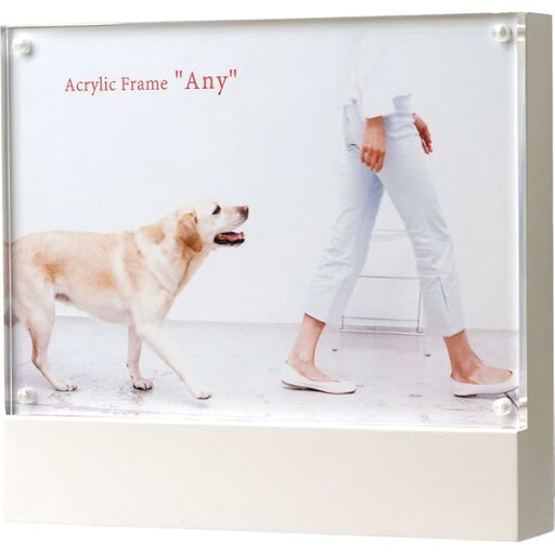 VANJOH フォトフレーム Acrylic Frame Any 2L判 横置専用 パールホワイト AE-2LPW VANJOH フォトフレーム Acrylic Frame Any 2L判 横置専用 パールホワイト AE-2LPW