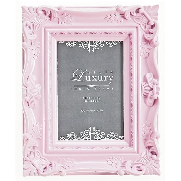 LUXURY STYLE ラグジュアリースタイルフォトフレーム サービス ライトピンク LF-01015
