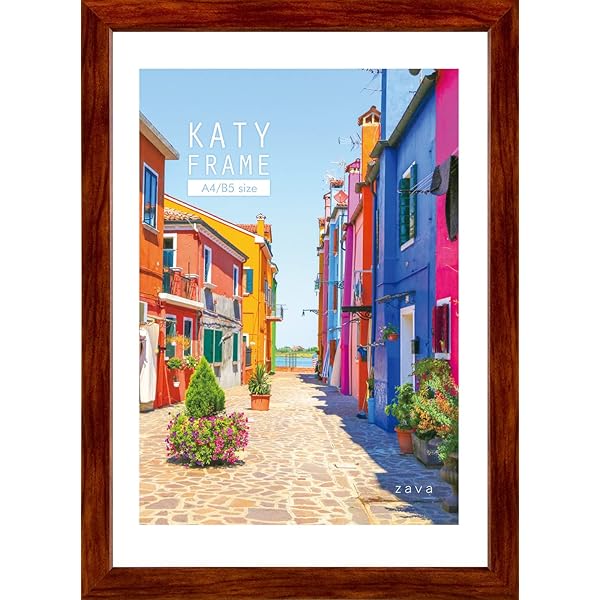 VANJOH եȥե졼 KATY ե졼A4 ֥饦 KTA4BR