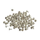 両面カシメ 特小サイズ シルバー φ4.5mm 50個入 F3-131-50 手芸用品 手芸材料 カシメ