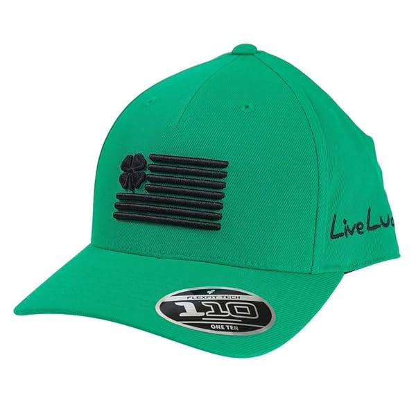 キャップ CLOVER NATION 14 BLACK/KELLY GREEN