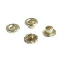 NBK 両面ハトメ #300 200組入 穴5mm ニッケル F5-306