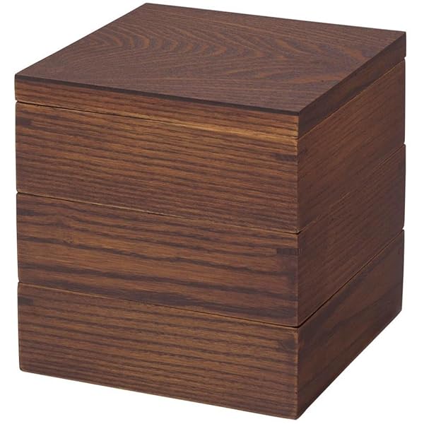 重箱 漆 三段 木の器 木製 JH165SUS