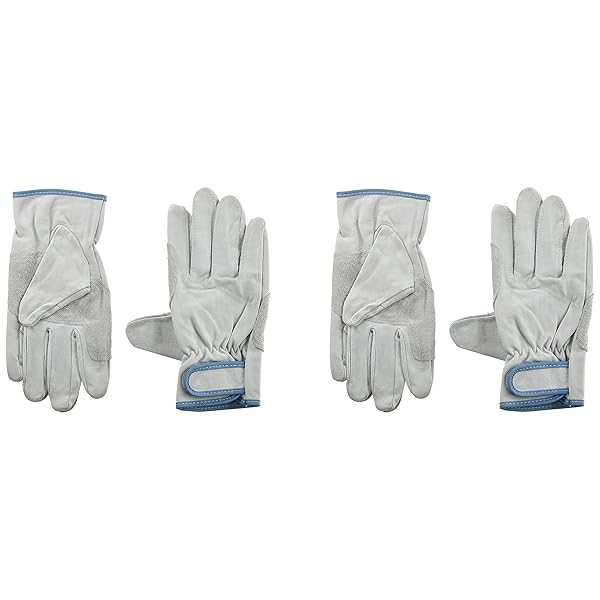 JP-4032 豚表皮マジックあて付き2双 L