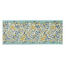 MINTON ミントン キッチンマット ガーデンナチュール ブルーグリーン 50×150cm FT1230