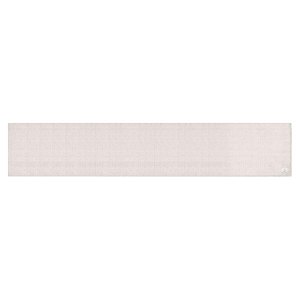 Rakuten - B.B.collection ヘリンボン 3 キッチンマット 約50× 270cm ライトグレー 抗菌 防臭 薄手 床暖房対応 日本製 37377