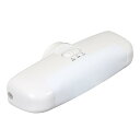 LEDセンサー付ライト (白色/ホワイト/サービスコンセント付) 明暗センサー 横型 PM-L75(W)