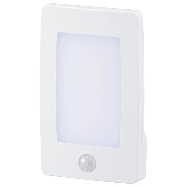 センサーライト LED 室内 フットライト 足元灯 コンセント AC LEDナイトライト 明暗・人感センサー 薄..