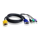 3m PS/2-USB KVMケーブル 2L-5303UP(2)