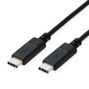 USB2.0ケーブル PS5対応 C-Cタイプ ノーマル 2.0m ブラック GM-U2CCC20BK(2)