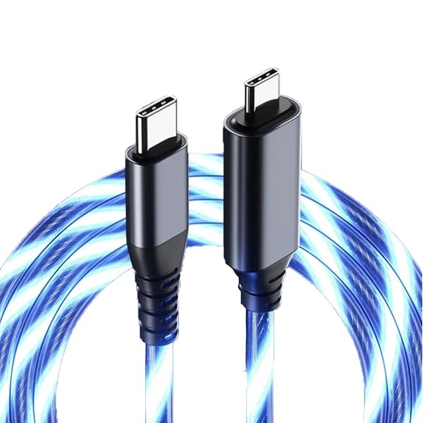 ֥Τ䤫ȯƱ! USB PD®&ǡ̿бType-CType-C֥ USB&Ʊ֥ 1.2m C-C ֥롼LED NAJ-658