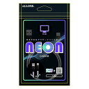 PC用 ネオンケーブル AtoC 1.5m ゲーム 光るケーブル 高速充電可 Type-Cコネクター ALG-PNCAC15(2)