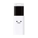 USBメモリ 64GB USB3.1 & USB 3.0 ノック式 ホワイト MF-PKU3064GWHF(2)