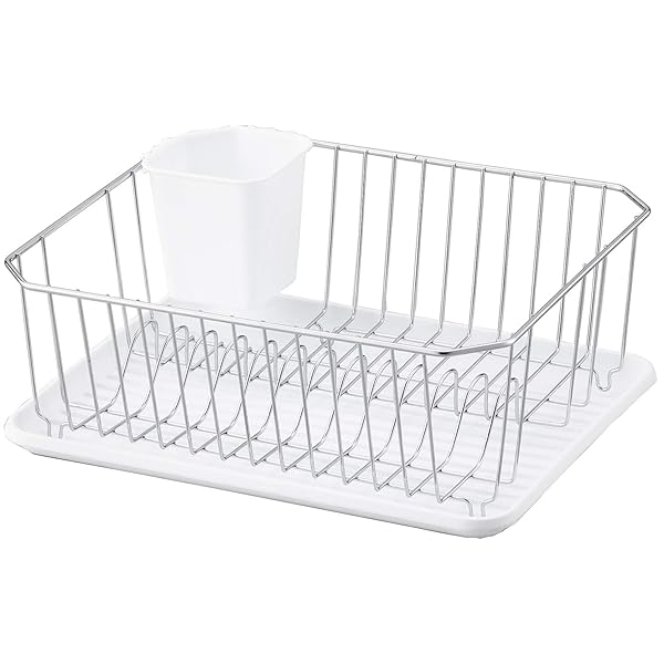 デイズ 立てて乾かせる 水切りラック 36.5×31.5×13.5cm 1段 カトラリーケース付き トレー付き 1段 食器..