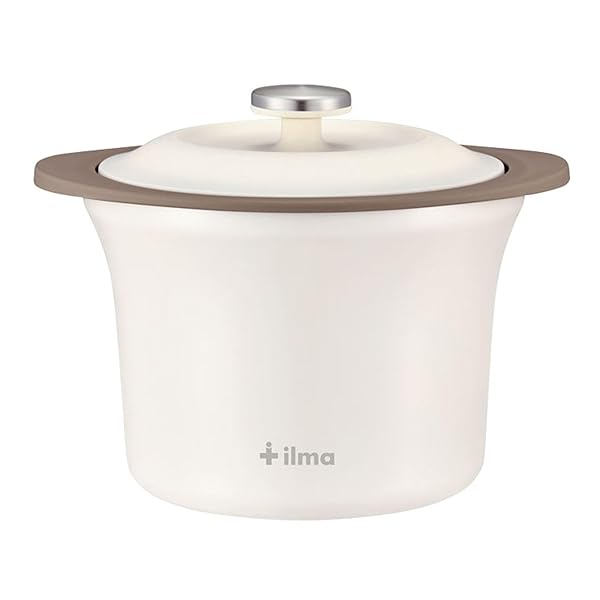 電子レンジ 調理器 イルマ リビングジャー ホワイト 1.72L ACA-160 W