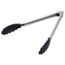 KAI 調理用 シリコーン トング 30cm ストッパー付 食洗機 対応 KAI KITCHEN シルバー 日本製 DH8085(3)