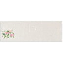 ランチョンマット 山茶花 13x38cm 100枚セット 日本製 222427