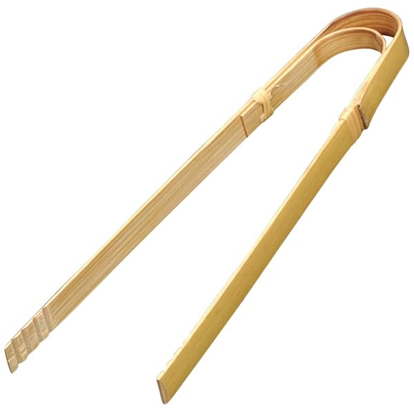 山下工芸(Yamashita kogei) トング ナチュラル 22cm 日本製 曲トング 中 26549