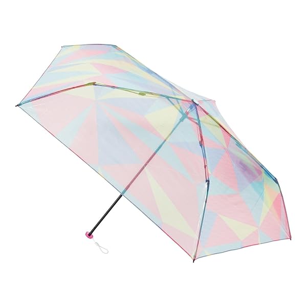 【ムーンバット】 雨傘 折りたたみ傘 軽量 ビニール傘プリント 31-230-10325 ピンク