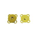 うす型縫い付けマグネットφ10mm 3個入ゴールド SM6-G