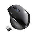 BUFFALO 無線 BlueLED 5ボタン ネオフィットマウス Mサイズ ブラック BSMBW515MBK(2)