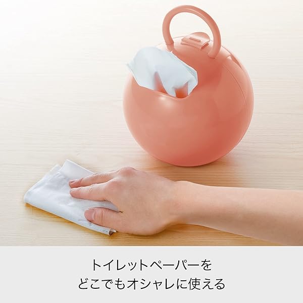 キッチン収納 ポイッとボール 約幅16.3x奥16.3x高20.8cm アプリコットピンク 日本製 PRP-03L cycleconnection-10019280 サイクルコネクション楽天市場店 サンプル画像3