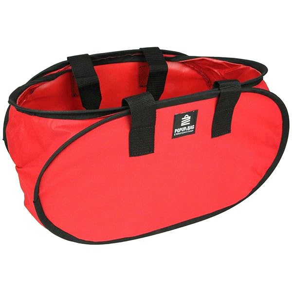 ポップアップバッグ レッド ツールバッグ キャンプ ペグ EPU-53OV-RD
