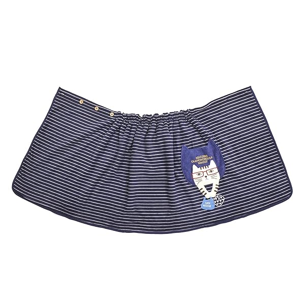 ひざ掛け 225652-03 ネイビーブルー