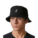 バケットハット Washed Bucket BLACK (01) 23