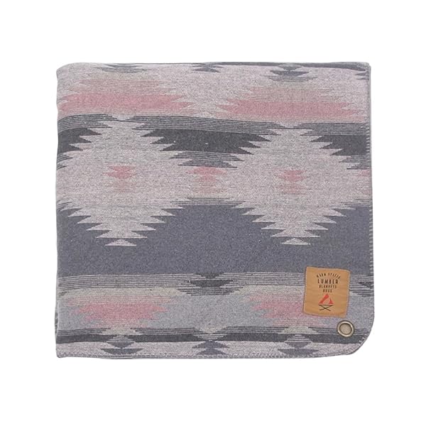 LUMBER ブランケット ピンク オルテガ L SE056975