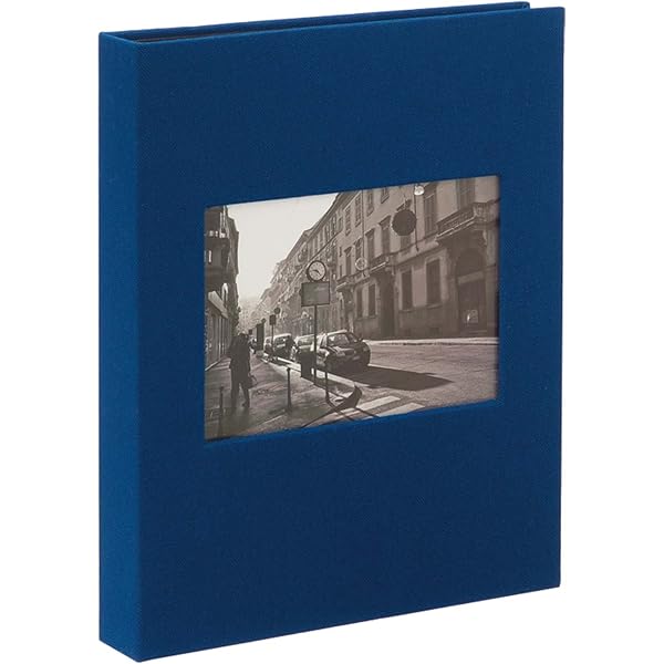 アルバム ポケット ハーパーハウス フレームアルバム L80枚収容 L 51~100枚 ネイビーブルー XP-2780