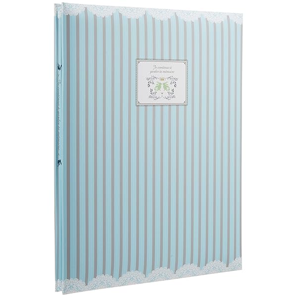 FUJICOLOR アルバム フリー F-10B(BK) ストライプ ブルー [ ブラック台紙 ] 11~20ページ ストライプ ブルー 48960