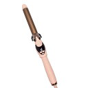 ヘアアイロン カールアイロン 25mm 海外対応 立ち上げ最短約30秒 超軽量 80℃~210℃ AN-003 コーラルピンク