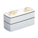 北市漆器店 花丸春秋メンズ弁当(白) KT2261P