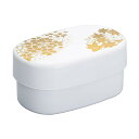 北市漆器店 花丸春秋小判弁当(白) KT2263P