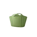 【ハルサスタジオ 折りたためるガーデンバスケット 20L グリーン 120675】ガーデニング用 庭手入用品