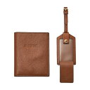 Travel Accessory-Passport Case Gift Set レディース Brown