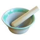 すり鉢 すりこぎ 棒 セット ごますり 滑らずよく擦れる おしゃれなごますり器 日本製 緑(3)