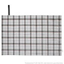 レジャーシート 一人用 遠足 敷物 Highland check N4821100 グレー